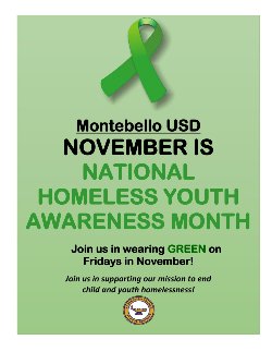 National Homeless Youth Awareness Month